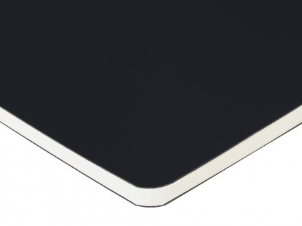 Скетчбук Sketch & Art в мягком переплете 178х230 мм, 32 л. бежевой бумаги 100 г/м2, черный