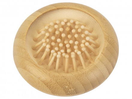 Расческа с зеркалом из бамбука Daisy, натуральный