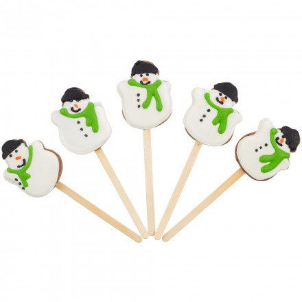 Печенье Sweetish Mini, в форме снеговика