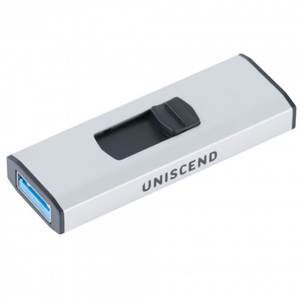 Флешка Uniscend Alum, серебристая, 32 Гб 1