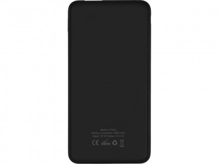 Портативное зарядное устройство Shell Pro, 10000 mAh, черный