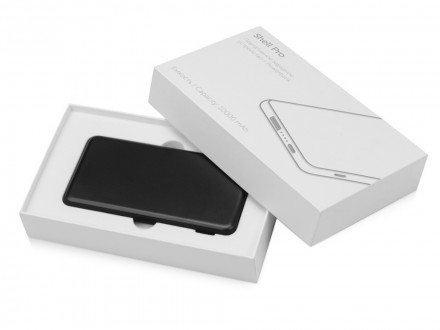 Портативное зарядное устройство Shell Pro, 10000 mAh, черный