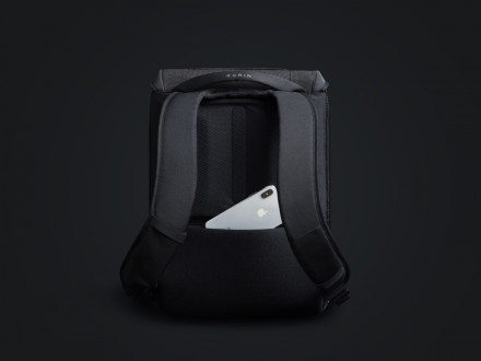 Водостойкий антикражный рюкзак Clickpack для ноутбука 15.6, черный