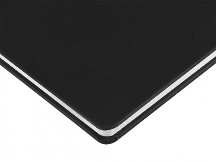 Еженедельник с каменной бумагой А5+ Carrara, черный