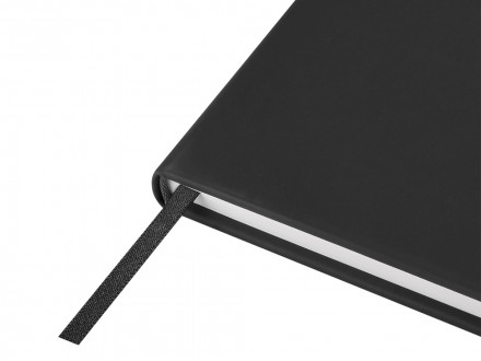 Еженедельник с каменной бумагой А5+ Carrara, черный