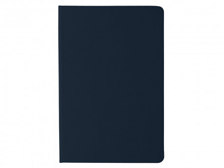 Блокнот в твердой обложке A5 Виспи в клетку, темно-синий