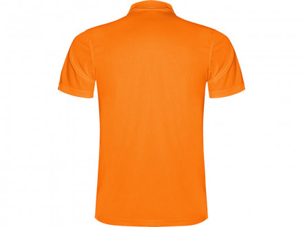 Рубашка поло Monzha мужская, неоновый оранжевый