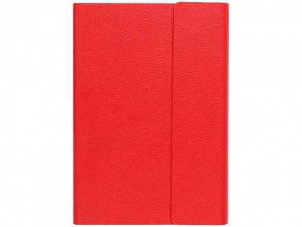 Ежедневник недатированный с магнитным клапаном А5 Venezia, красный