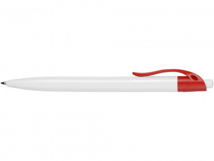 Ручка шариковая Какаду, белый/красный