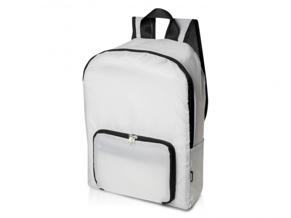 Складной рюкзак EcoFold объемом 15 л из переработанного ПЭТ-пластика - Белый