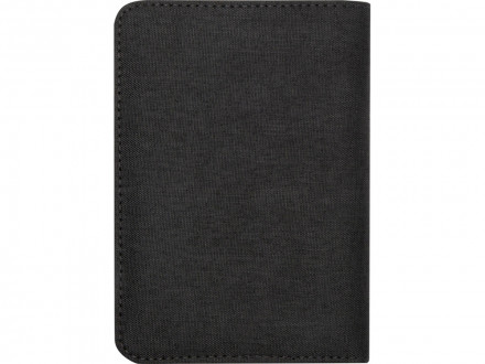 Ross Держатель паспорта с RFID-защитой из переработанного PET-пластика, сертифицированного согласно GRS - угольный