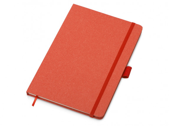 Блокнот А5 Snow Hard твердая обложка, 80 листов 70 гр/м2, красный