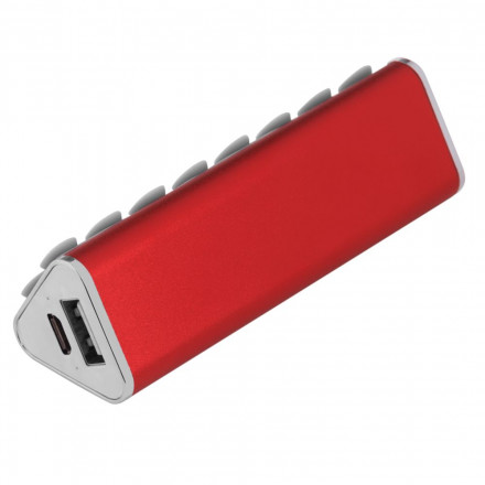 Внешний аккумулятор-подставка stuckBank Plus 2600 мАч, красный