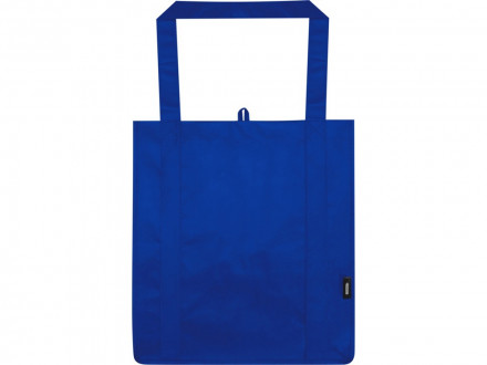 Liberty эко-сумка с прочным днищем объемом 6 л из нетканого материала, переработанного по стандарту GRS, королевский синий