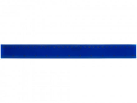 Линейка Ruly 30 см, синий