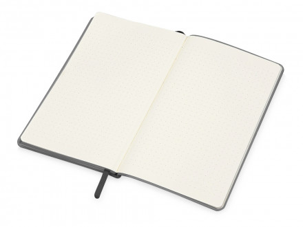 Блокнот Notepeno 130x205 мм с тонированными линованными страницами, серый (Р)