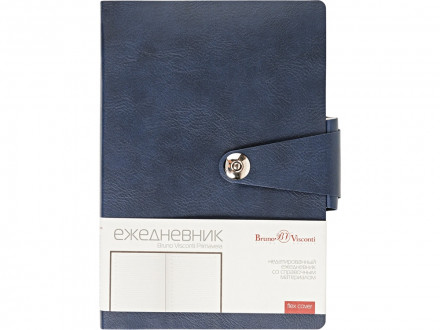 Ежедневник недатированный  А5 PRIMAVERA темно-синий