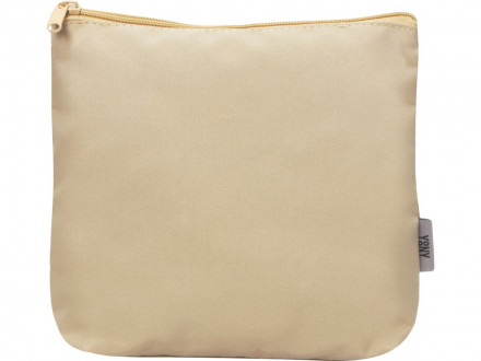 Косметичка из полиэстера 300D с подкладкой Amalia, бежевый