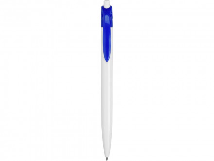 Ручка шариковая Какаду, белый/ярко-синий