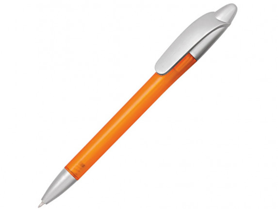Ручка шариковая Celebrity Кейдж, оранжевый/серебристый