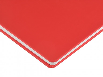 Еженедельник с каменной бумагой А5+ Carrara, красный