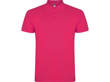 Рубашка поло Star мужская, фуксия