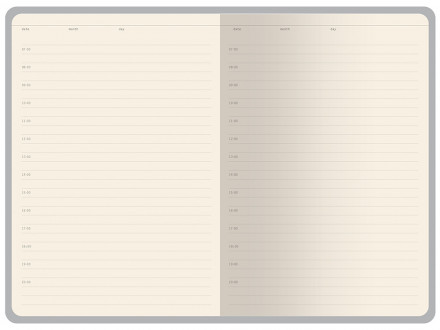 Ежедневник недатированный с магнитным клапаном А5 Venezia, зеленый