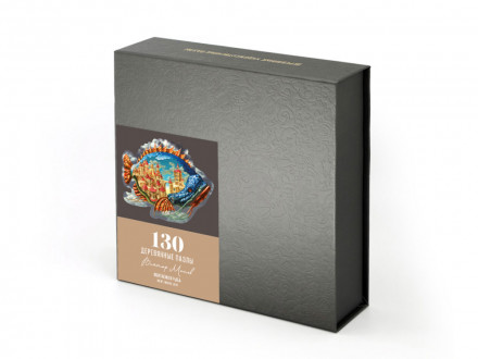 Деревянный пазл Обитаемая рыба, 130 деталей