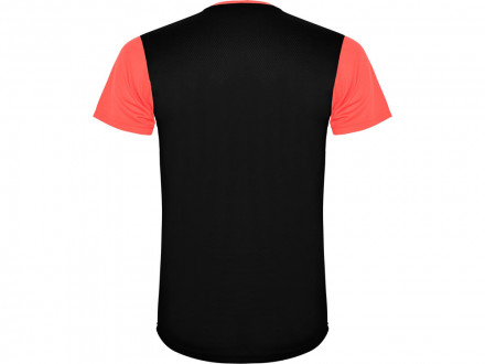 Спортивная футболка Detroit мужская, неоновый коралловый/черный