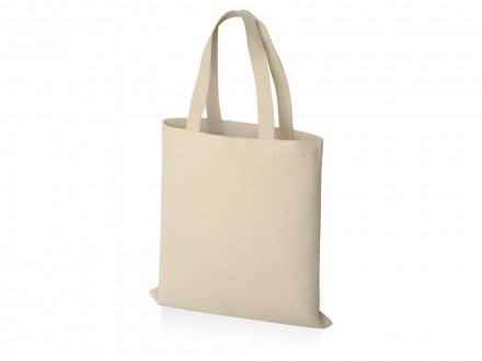 Сумка для шопинга Steady из хлопка с парусиновыми ручками, 260 г/м2, натуральный