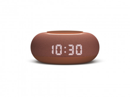 Умная колонка VK Капсула Мини с голосовым помощником Марусей, терракотовый