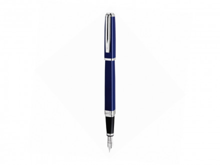 Перьевая ручка Waterman Exception, цвет: Slim Blue ST, перо: F