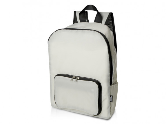 Складной рюкзак EcoFold объемом 15 л из переработанного ПЭТ-пластика - Sandstone