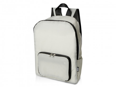 Складной рюкзак EcoFold объемом 15 л из переработанного ПЭТ-пластика - Sandstone