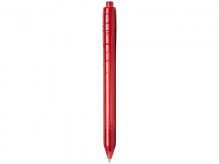 Ручка шариковая Vancouver, красный прозрачный