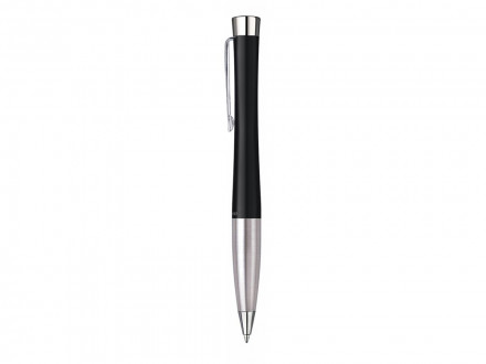 Ручка шариковая Parker модель Urban Muted Black CT в футляре, черный/серебристый