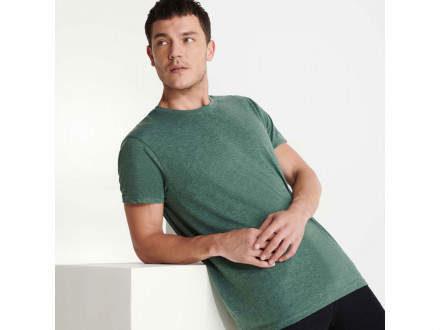 Футболка Fox мужская, меланжевый бутылочно-зеленый