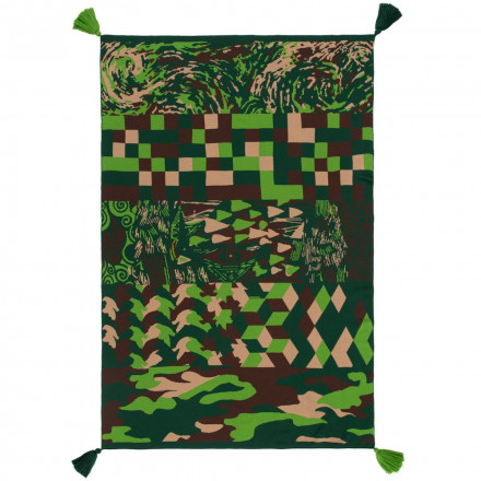 Плед «Искусство камуфляжа»