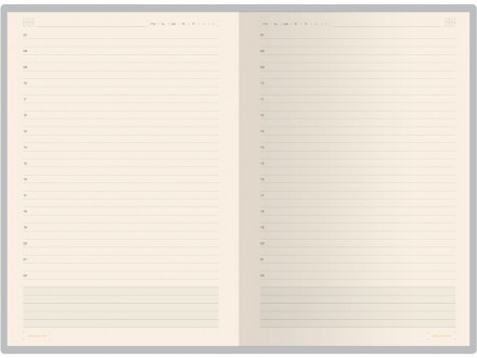 Ежедневник недатированный  А5 PRIMAVERA бордовый