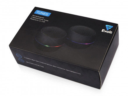 Портативные стереоколонки Tunes Evolt