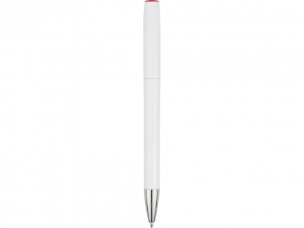 Ручка шариковая Локи, белый/красный