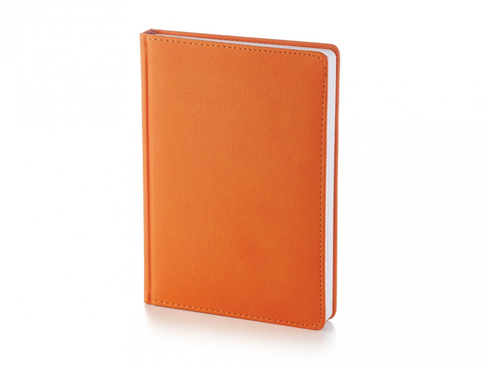 Ежедневник А5 датированный Leader 2026, оранжевый