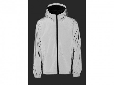 Ветровка светоотражающая 2XL, серебристый