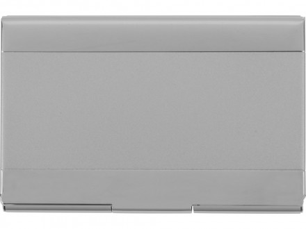 Визитница Carlo, серебристый