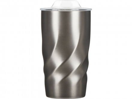 Вакуумная термокружка с медной изоляцией Calix, 400 мл, серый
