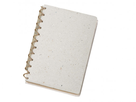 Живой блокнот А5 с бумажным карандашом и семенами цветов микс, белый