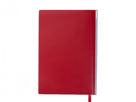 Блокнот А5 Scribe, гибкая обложка, 96 листов 80 гр/м2, красный