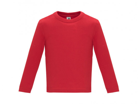 Футболка Baby  детская с длинным рукавом, красный