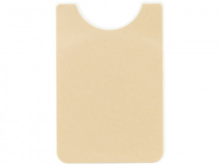 Картхолдер для телефона с отверстием для пальца, белый