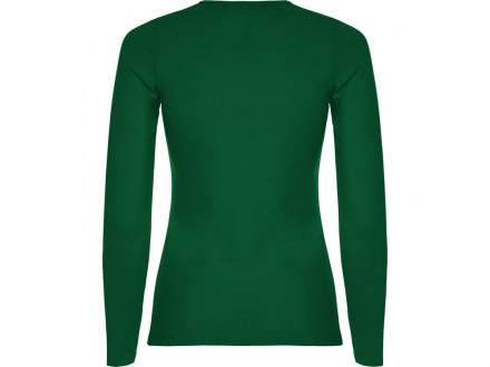 Футболка с длинным рукавом Extreme женская, бутылочный зеленый